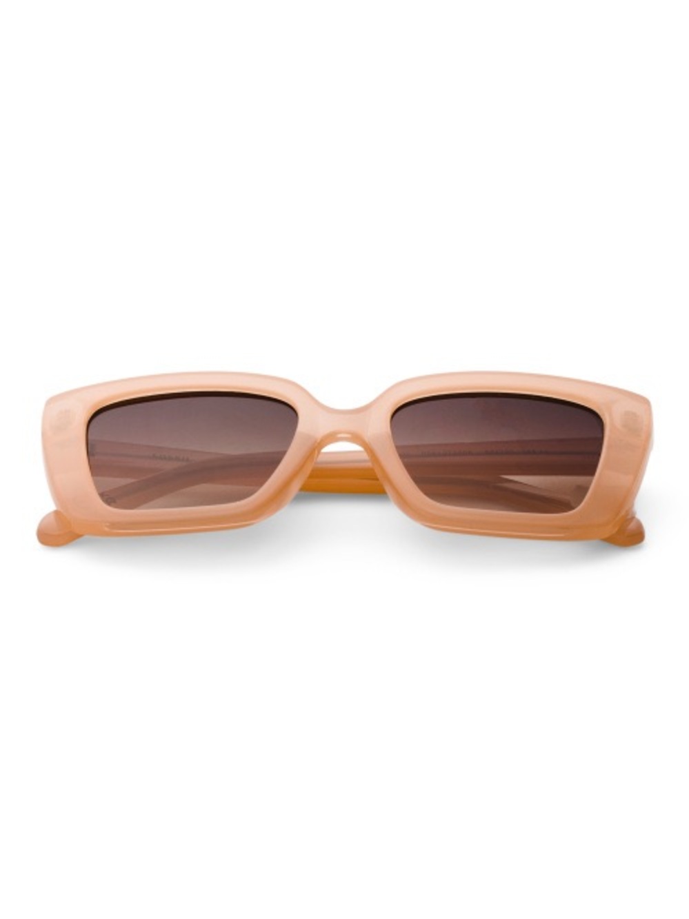 Fossil | Peach Rectangular Sunglasses 50mm Cat Eye Sunglasses
